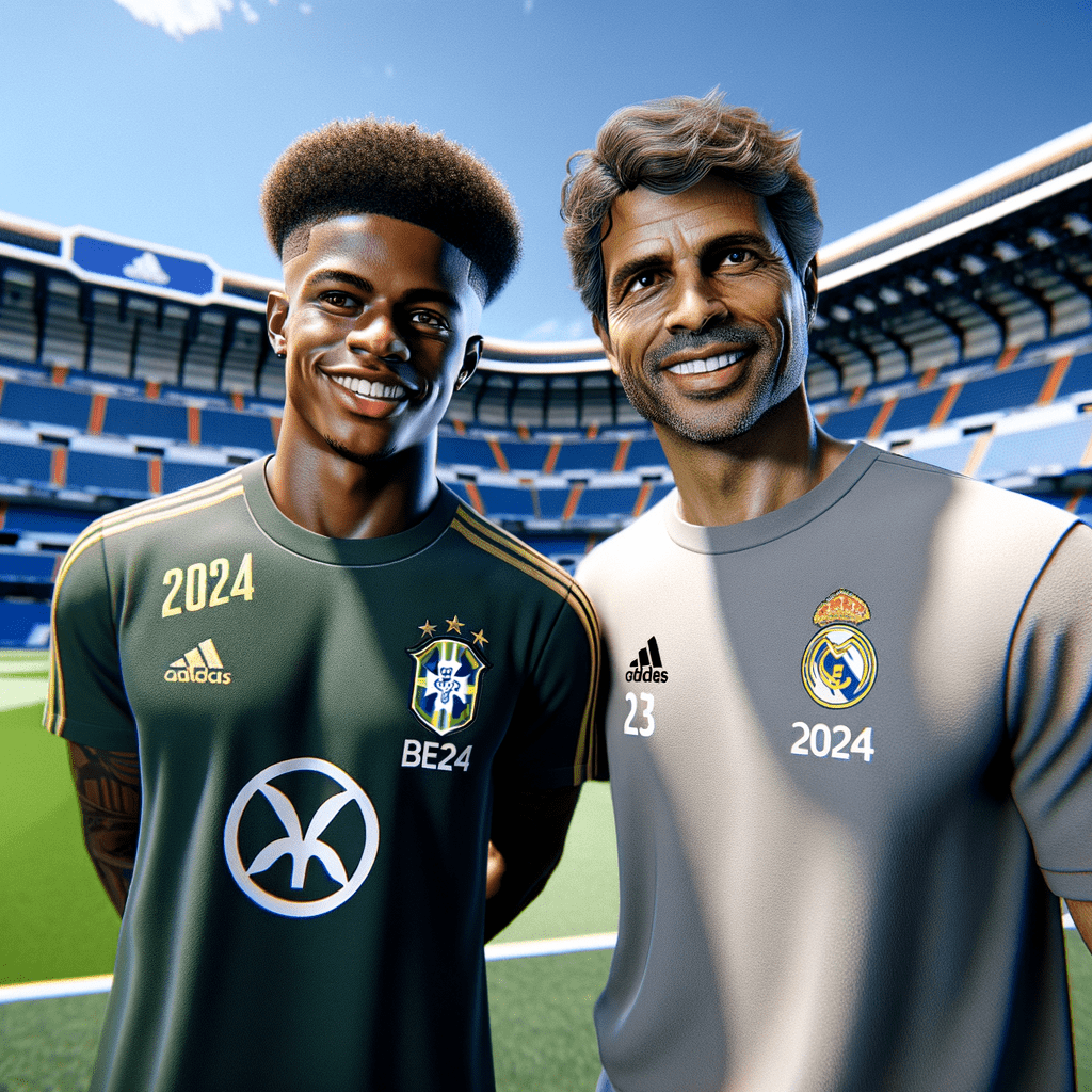 Vinicius Optimis Raih Trofi Bareng Xabi Alonso di Real Madrid Musim Ini