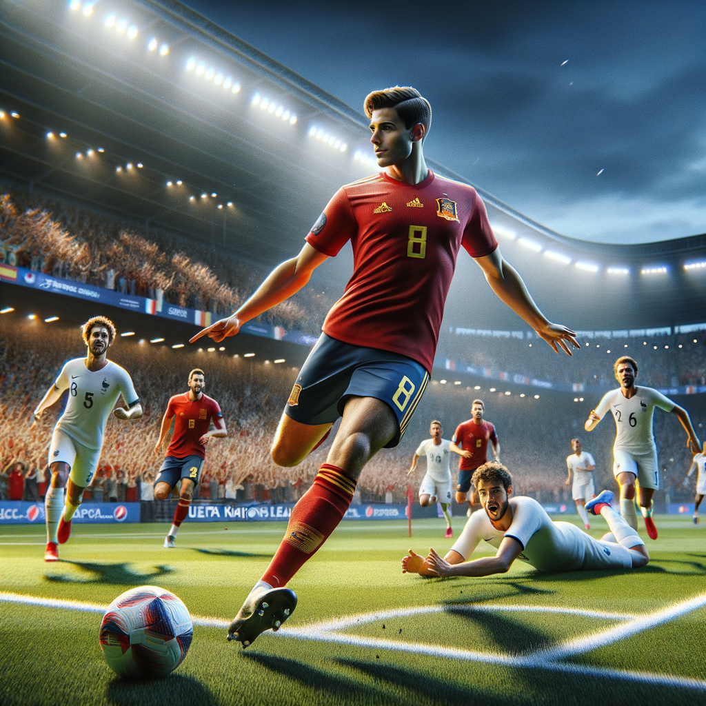 Pedri Bawa Spanyol Unggul Lawan Prancis di Semifinal Nations League!