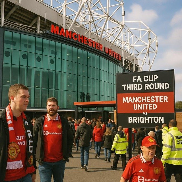 FA Cup: Jadwal Lengkap Laga Putaran Ketiga Manchester United