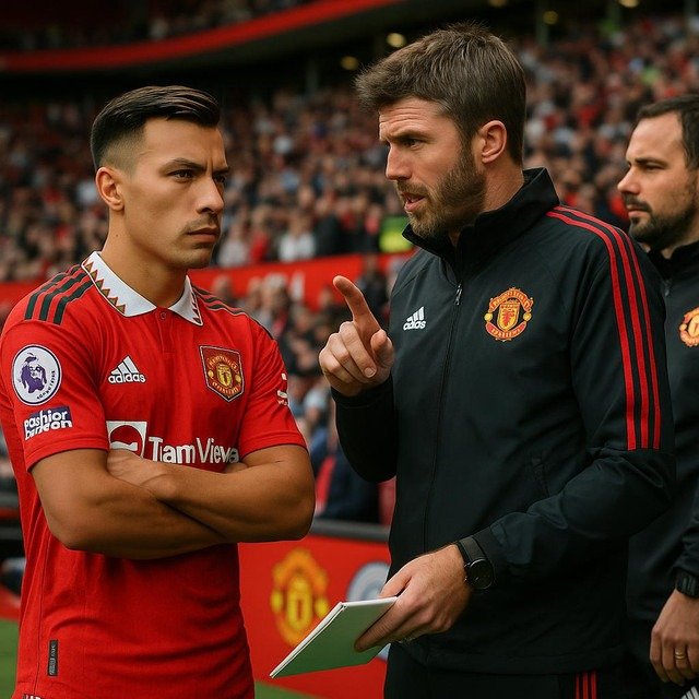 Martinez Ungkap Pesan Kunci Carrick Sebelum Derby MU!