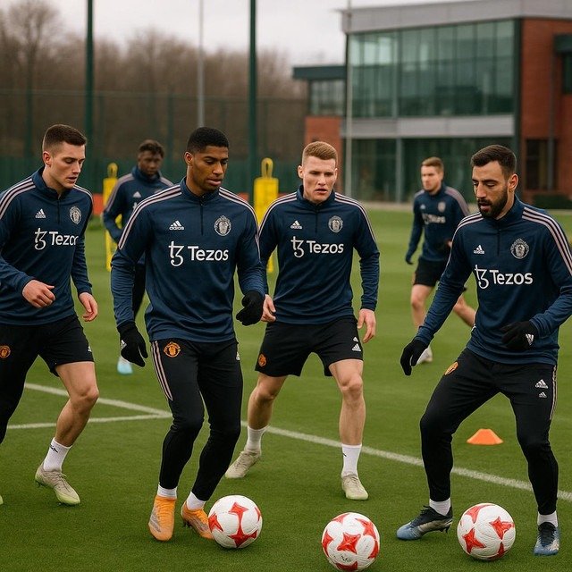Man United Latihan Keras Siap Hajar Spurs!